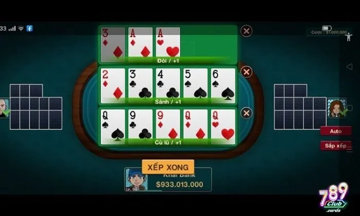 Giới thiệu tổng quan về cổng game bài mậu binh 789Club